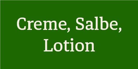 Schüssler Salze Creme, Salbe & Lotionen